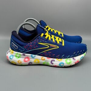 Brooks Glycerin 20 Womens 8.5 Bowl O Blue Mesh Athletic Sneakers Lace-Up Comfort